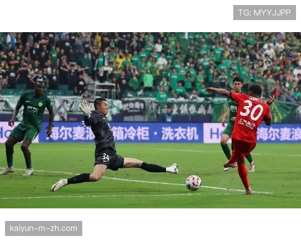 北京国安全场射门11次射正4次，射正率36%转化效率偏低